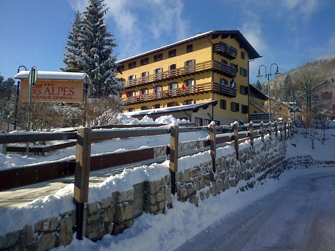 HOTEL DES ALPES                      (SERRADA - FOLGARIA)  (TN)